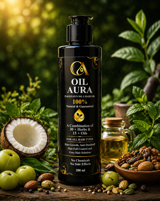 Oil Aura 100% Natural Herbal Hair Oil – 200ml